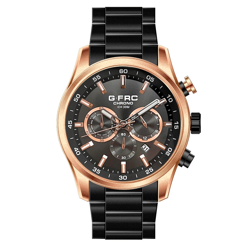 Reloj G-force Original H3838g Cronografo + Estuche